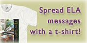 Spread ELA messages with a t-shirt